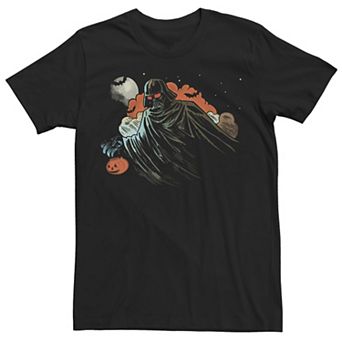 Men's Star Wars A New Hope Halloween Darth Vader Trick-or-Treat Graphic Tee
