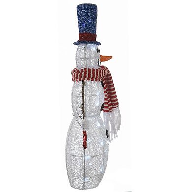 National Tree Company 30" LED Light-Up Snowman