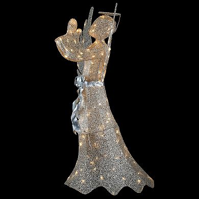 National Tree Company 53" LED Light-Up Christmas Praying Angel