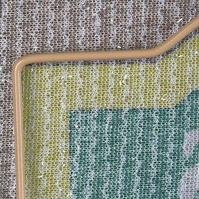 National Tree Company 42" 2D Tinsel Gingerbread House