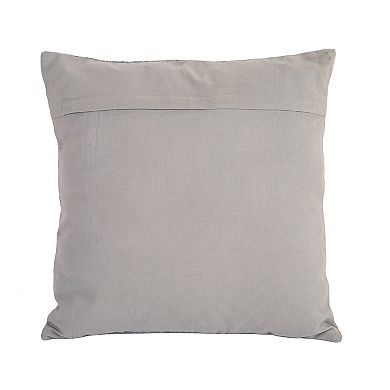 National Tree Company HGTV 18" Grey Deer with Snowflake Pillow