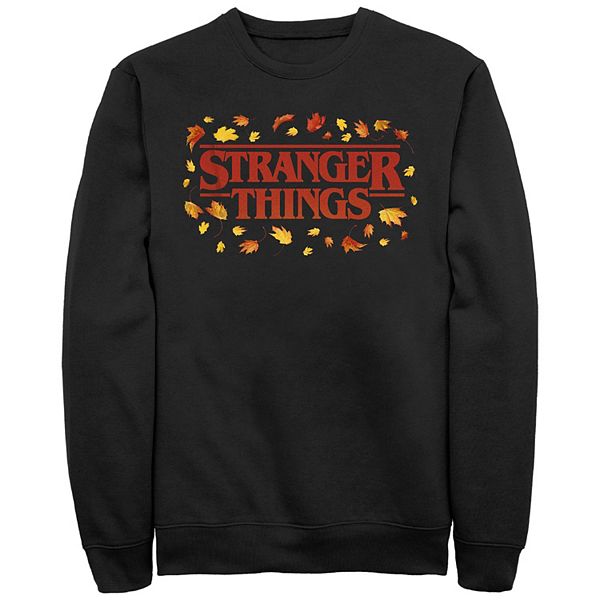 Men's Netflix Stranger Things Fall Logo Fleece Sweatshirt