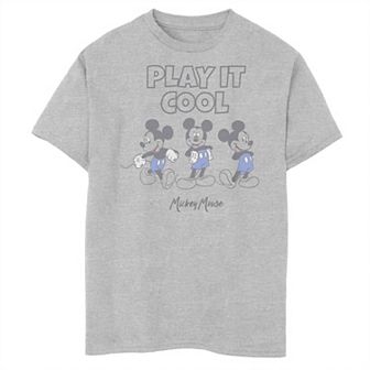 Boys Disney Mickey Classic Play it Cool Trio Husky Graphic Tee