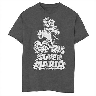 Boys 8-20 Super Mario Goomba Jump Husky Tee