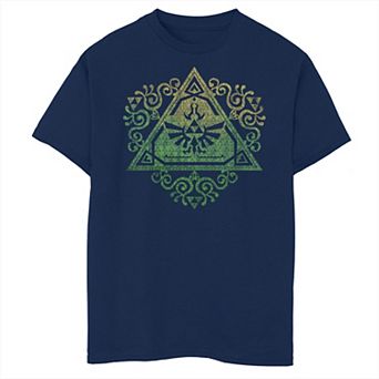 Boys 8-20 Zelda Gradient Logo Mashup Husky Tee