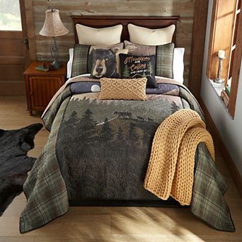 Donna Sharp Mountain Moon Quilt & Sham Set