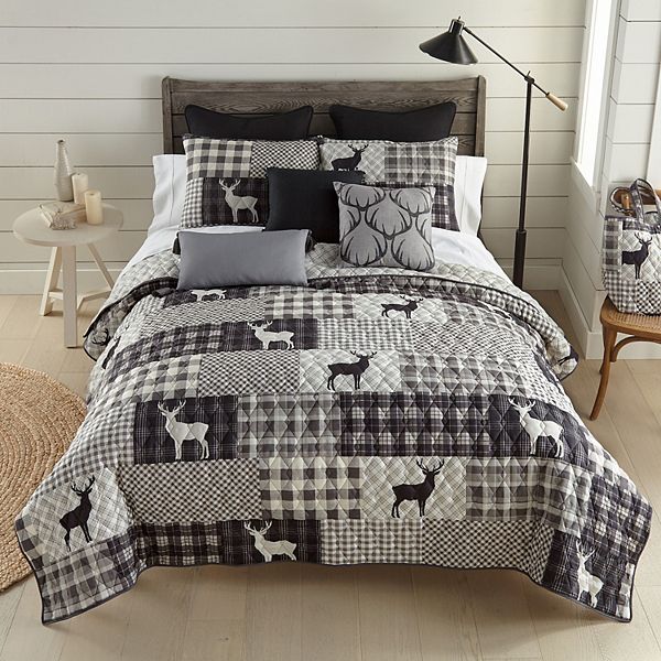Donna Sharp Ridge Point Plaid Quilt Set