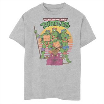 Boys Nickelodeon Teenage Mutant Ninja Turtles Heroes Team Husky Graphic Tee