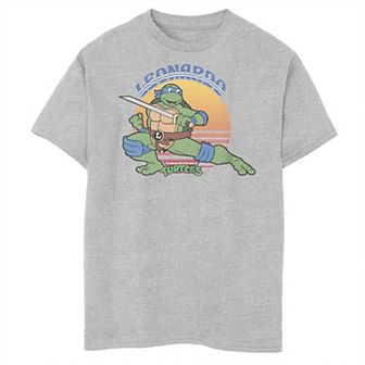 Boys Nickelodeon Teenage Mutant Ninja Turtles Leonardo Sun Husky Graphic Tee