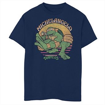 Boys 8-20 Nickelodeon Teenage Mutant Ninja Turtles Michelangelo Sun Husky Tee