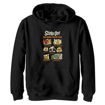 Boys Scooby-Doo Halloween Starter Pack Graphic Hoodie