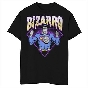 Boys Superman Bizarro Drip Graphic Tee