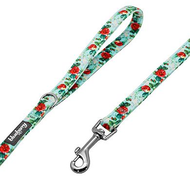 Blueberry Pet Classic Rose Print Dog Leash