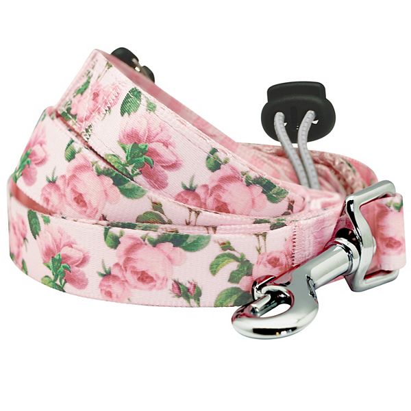 Blueberry Pet Classic Rose Print Dog Leash - Rose