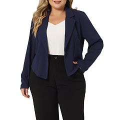 Kohls plus sale size blazers