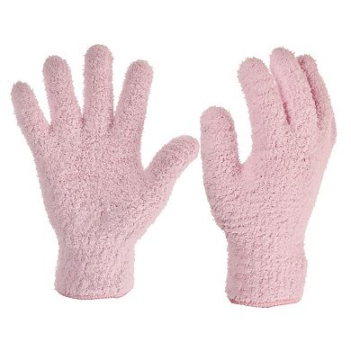 3 Pairs Dusting Cleaning Gloves Microfiber Mittens for Home