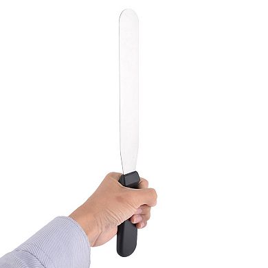 Kitchen Bakery Metal Pastry Baking Cake Cream Spatula Scraper 8" Length