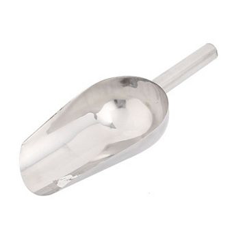 Home Kitchen Stainless Steel Flour Shovel Dry Bin Ice Scoop 9.64"