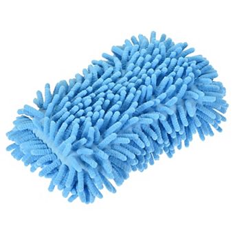 Microfiber Wash Gloves Chenille Cleaning Sponge Mitten Duster