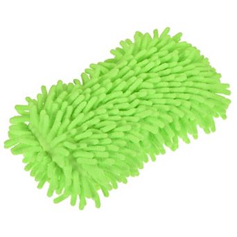 Microfiber Wash Gloves Chenille Cleaning Sponge Mitten Duster
