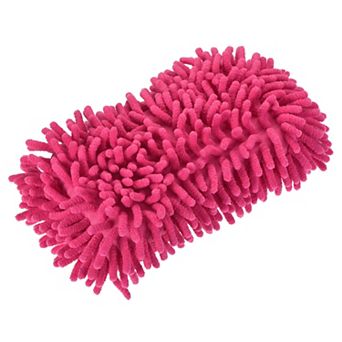 Microfiber Wash Gloves Chenille Cleaning Sponge Mitten Duster