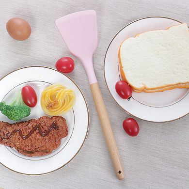 Silicone Turner Spatula Heat Resistant Non-scratch for Kitchen Cooking