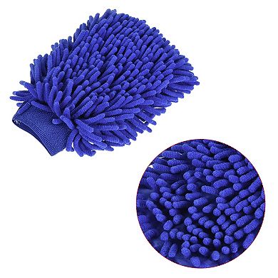 Microfiber Chenille Double-Sided Large Dusting Wash Mitten Cleaning