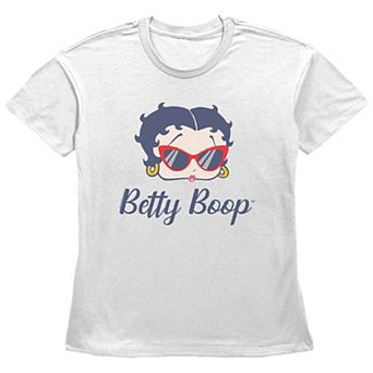 Women's Betty Boop Sunglasses Graphic Tee