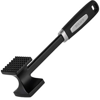 Zulay Kitchen Meat Tenderizer Hammer - 10 Inch