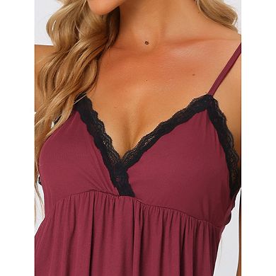 Women's Modal V-neck Camisole With Capri Pants Pajama Set