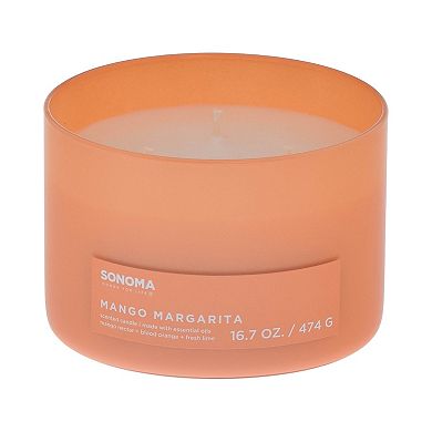 Sonoma Goods For Life® 16.7-oz. Mango Margarita 3-Wick Scented Candle