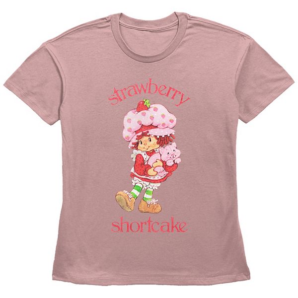 Women's Strawberry Shortcake Custard Graphic Tee