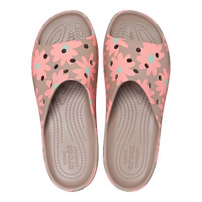 ◆CROCS◆ Women's Classic Platform Slides WT 24SWSD208180 New CROCS Womens CLASSIC PLATFORM SLIDE 208180-001 BLACK US