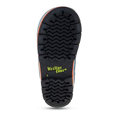 Western Chief Silly Space Boys' Waterproof Rain Boots