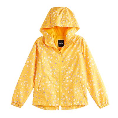 Girls 4 18 Me Jane Jersey Lined Rain Jacket