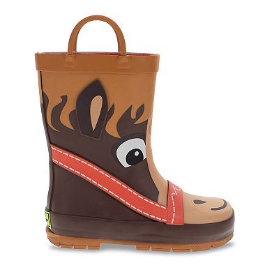 Western Chief Hayden Horse Boys' Waterproof Rain Boots