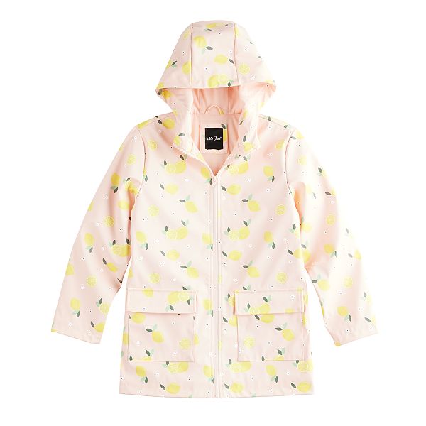 Kohls 2024 yellow raincoat