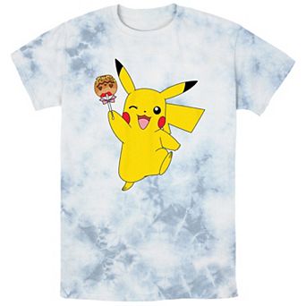 Men's Pokémon Pikachu Sweet Caramel Apple Bombard Wash Tee