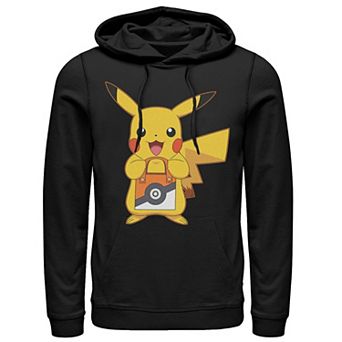 Men's Pokémon Pikachu Treat Pokeball Bag Hoodie