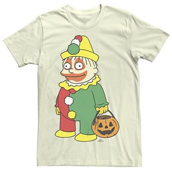 Men's The Simpsons Halloween Ralph Wiggum Clown Costume Tee