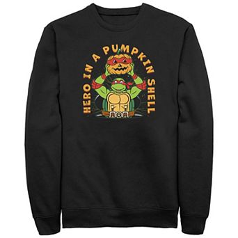 Men's Teenage Mutant Ninja Turtles Halloween Raphael Hero in a Pumpkin Shell Sweatshirt