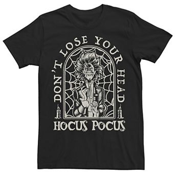 Disney's Hocus Pocus Billy Butcherson Don't Lose Your Head Men's Tee