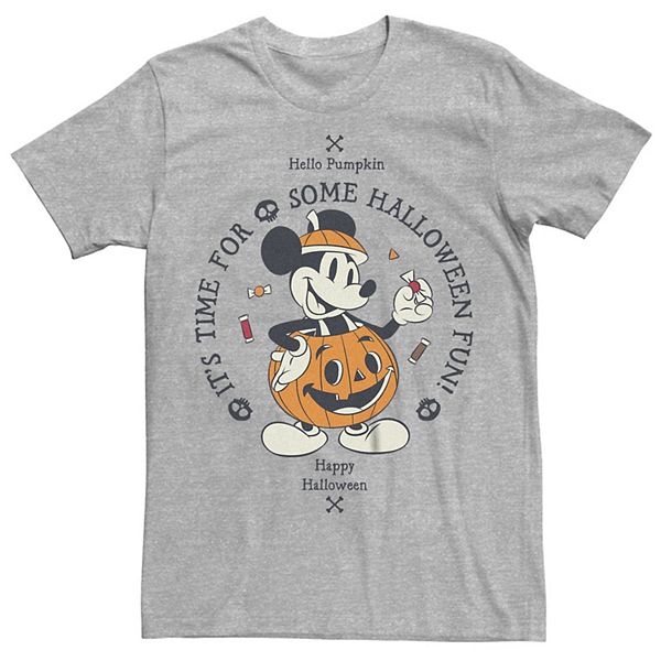 Disney's Mickey Mouse Men's Classic Halloween It's Time For Some Fun 