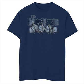 Disney's The Haunted Mansion Boys 8-20 Three Hitchhiking Ghosts Husky Tee