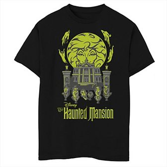 Disney's The Haunted Mansion Boys 8-20 Singing Busts Madame Leota House Husky Tee