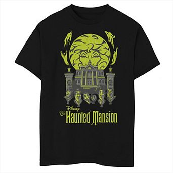Disney's The Haunted Mansion Boys 8-20 Singing Busts Madame Leota House Husky Tee