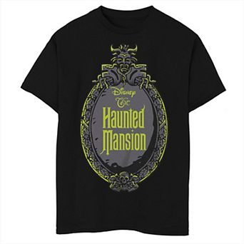 Disney's The Haunted Mansion Boys 8-20 Mirror Frame Husky Tee