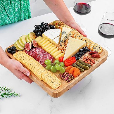 Zulay Kitchen Premium Cheese Board Set