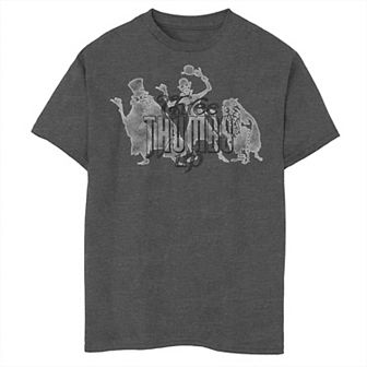 Disney's The Haunted Mansion Boys 8-20 Hitchhiking Ghosts Three Thumbs Up Graphic Tee