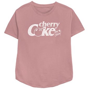 Women's Coca-Cola Very Cherry Coke Logo Relaxed Fit Graphic Tee